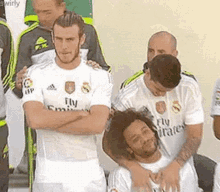 Cristiano Ronaldo Y James Rodriguez Hala Madrid GIF - Real Madrid