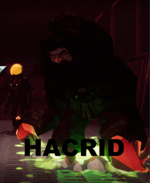 Hacrid Hagrid GIF - Hacrid Hagrid Risk Of Rain GIFs