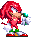 Knuckles The Echidna Sonic The Hedgehog Sticker - Knuckles The Echidna Sonic The Hedgehog Sanctuary Fnf Stickers