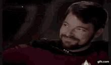 William Riker Commander Riker GIF - William Riker Commander Riker Riker Eating GIFs