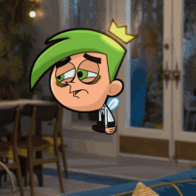 Pouring Coffee To The Ground Cosmo GIF - Pouring Coffee To The Ground Cosmo Fairly Oddparents Fairly Odder GIFs