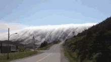 fog nature mountains