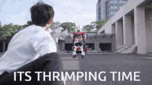 Thrimp Thrimping Time GIF - Thrimp Thrimping Time Kamen Rider GIFs