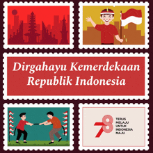 merdeka kemerdekaan dirgahayu indonesia celebration