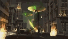 War Of The Monsters Ufo GIF