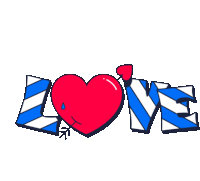 Love Heart Sticker - Love Heart Floating Heart Love Stickers