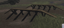 a computer generated image of a bridge with the letters x and y visible