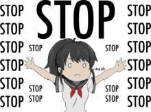 Stop Hands Up GIF - Stop Hands Up Yandere GIFs