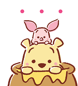 Pooh Friends Sticker - Pooh Friends Honey Stickers