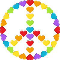 Heart Peace Sign Joypixels Sticker - Heart Peace Sign Peace Sign Joypixels Stickers