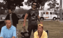 Hold On Wait GIF - Hold On Wait Portable Chair GIFs
