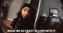 Made Me So Crazy In Love With It Alessia Cara GIF - Made Me So Crazy In Love With It Alessia Cara Four Pink Walls GIFs
