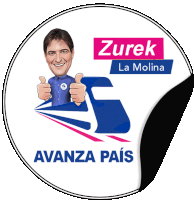 Avanzapais Zurek Sticker - Avanzapais Zurek Lamolina Stickers
