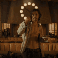 billy lee sexy dance chris hemsworth bad times at the el royale