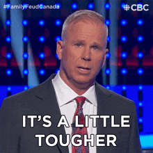 It'S A Little Tougher Gerry Dee GIF - It'S A Little Tougher Gerry Dee Family Feud Canada GIFs