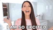 Im So Excited Shea Whitney GIF - Im So Excited Shea Whitney Its Thrilling GIFs