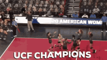 ucf go knights charge on ucf volleyball ucf champions