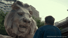 Roaring Ghostbusters Frozen Empire GIF - Roaring Ghostbusters Frozen Empire Lion'S Roar GIFs