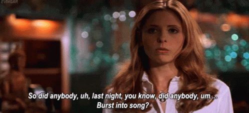 Musical Buffy GIF - Musical Buffy Serious - Discover & Share GIFs