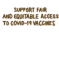 Support Fair And Equitable Access Covid Sticker - Support Fair And Equitable Access Covid Covid19 Stickers
