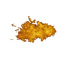 a white background with a yellow colored stain on it