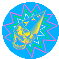Bone Head Iita Sticker - Bone Head Iita Idiots Stickers