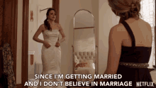 Since Im Getting Married And I Dont Believe In Marriage GIF - Since Im Getting Married And I Dont Believe In Marriage Wedding GIFs