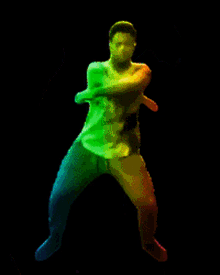 Vibe Dance GIF - Vibe Dance Rainbow GIFs