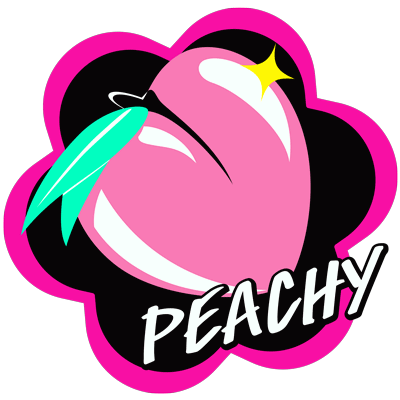 Peachy Nice Sticker - Peachy Peach Nice Stickers