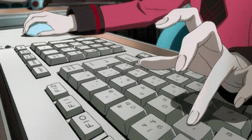 Anime Computer GIF - Anime Computer Typing - Discover & Share GIFs