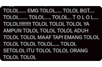 Tolol Tolol Sticker - Tolol Tolol Stickers