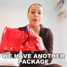 We Have Another Package Fernanda Ramirez GIF - We Have Another Package Fernanda Ramirez Unboxing GIFs