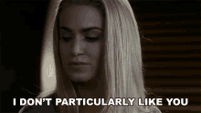 I Dont Particularly Like You Rosalie Hale GIF - I Dont Particularly Like You Rosalie Hale Nikki Reed GIFs
