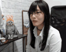 Lin Fufu Cat GIF