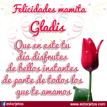 Gladis Felicidades GIF - Gladis Felicidades Mamita GIFs