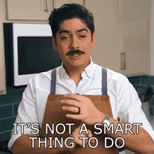 Its Not A Smart Thing To Do Victor Nevárez GIF - Its Not A Smart Thing To Do Victor Nevárez Internet Shaquille GIFs