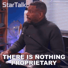 There Is Nothing Proprietary Chuck Nice GIF - There Is Nothing Proprietary Chuck Nice Startalk GIFs