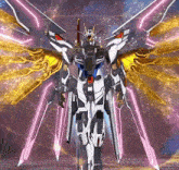 Mighty Strike Freedom Gundam Gundam Seed Freedom GIF - Mighty Strike Freedom Gundam Gundam Seed Freedom GIFs
