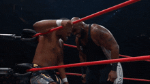 Ring Of Honor Lee Moriarty GIF - Ring Of Honor Lee Moriarty Shane Taylor GIFs