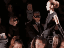 Andre Leon Talley Fashion GIF - Andre Leon Talley Fashion Runway GIFs