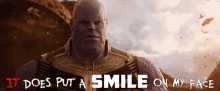 Thanos Inevitable GIF - Thanos Inevitable Smile GIFs
