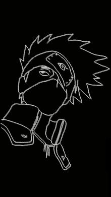 Giff Naruto Kakashi créé par moi - GIF animado grátis - PicMix