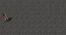 a robot is standing in front of a large explosion of flames