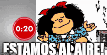 Estamos Al Aire Mafalda GIF - Estamos Al Aire Mafalda GIFs