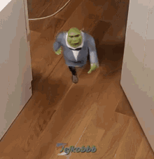 Shrek On A Date Meme Yass Shrek GIF