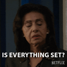 Is Everything Set Zimmer GIF - Is Everything Set Zimmer Manifest GIFs