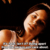 Sophia Bush It’s Hard GIF - Sophia Bush It’s Hard Being Apart From The Person You Care About GIFs