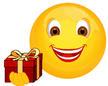 Cadeau Emojo GIF - Cadeau Emojo Emoticon GIFs