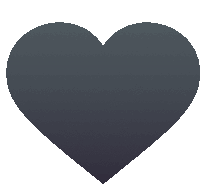 Black Heart Symbols Sticker - Black Heart Symbols Joypixels Stickers