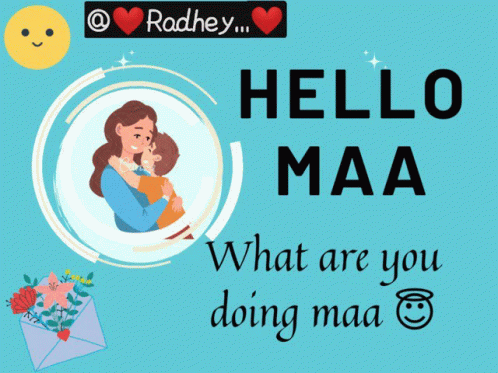 Radhey Maa Hello Maa GIF - Radhey Maa Hello Maa - Discover & Share GIFs